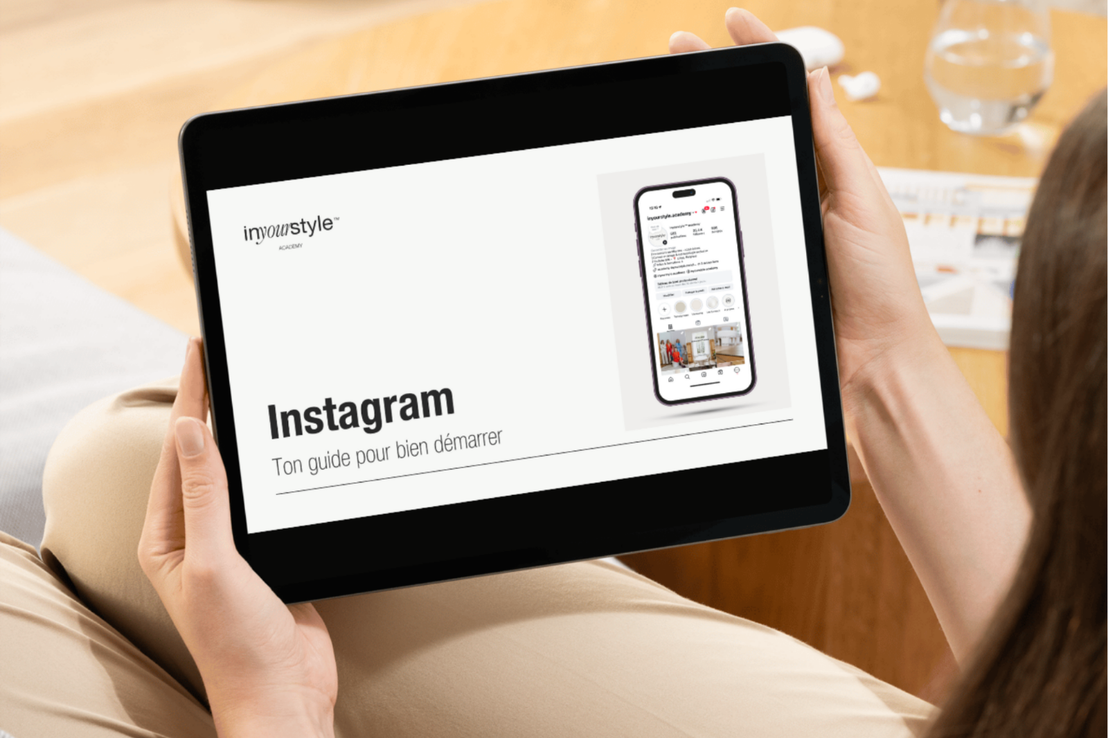 Nous offrons un guide de stratégie instagram,